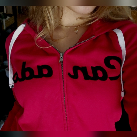 red zipper hoodie Canada - Picture 2 of 5